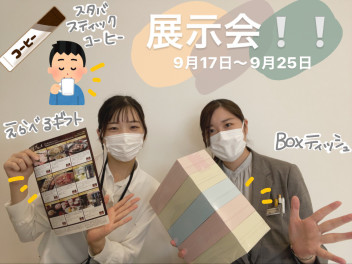週末展示会開催します^-^/